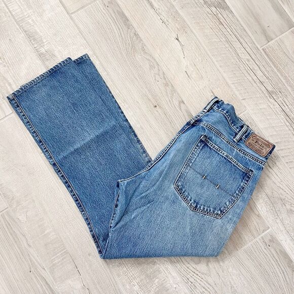 Polo Ralph Lauren Hampton Straight Leg Jeans Relaxed Fit Distressed - Picture 8 of 15